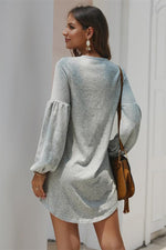 Load image into Gallery viewer, Right On Time Sweater Dress
