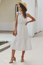 Load image into Gallery viewer, Dot Ties Dress
