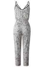 Load image into Gallery viewer, Face Power Leopard Jumpsuit
