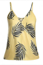 Load image into Gallery viewer, Banana Leaf V-Neck Tank Top
