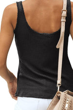 Load image into Gallery viewer, Single-Row Buckled Pure-Color Suspender Vest
