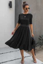Load image into Gallery viewer, Elegant Lady Lace Dress
