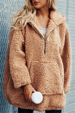 Load image into Gallery viewer, Faux Lambswool Thick Hooded Teddy Coat
