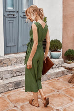 Load image into Gallery viewer, Plain Sleeveless Jumpsuit
