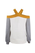 Load image into Gallery viewer, Cold Shoulder Leisure Sweater
