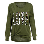 Load image into Gallery viewer, Leisure Round Neck Letters Tee
