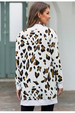 Load image into Gallery viewer, Chic Leopard Print Long Cardigan
