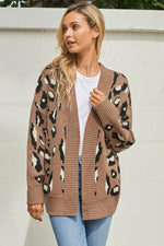 Load image into Gallery viewer, Loose Leopard Cardigan
