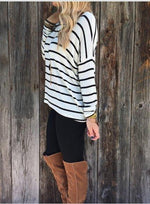 Load image into Gallery viewer, Stripe Long Sleeve Shirt
