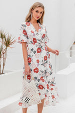 Load image into Gallery viewer, Detailed Dreams Floral Dress
