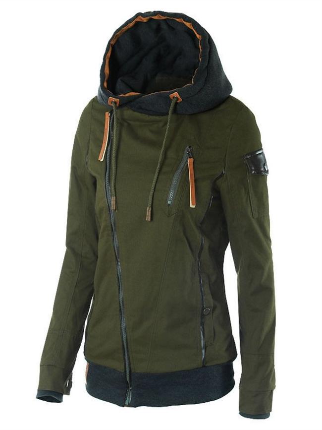Drawstring Hooded Jacket