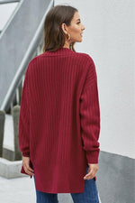 Load image into Gallery viewer, Casual Plain Double Pockets Cardigan
