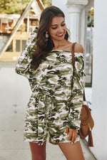Load image into Gallery viewer, Camouflage Casual Romper
