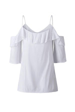 Load image into Gallery viewer, Flounce Halter Design Sling T-Shirt
