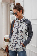 Load image into Gallery viewer, Leopards Big Pocket Hoodie
