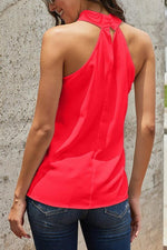 Load image into Gallery viewer, Sleeveless Halter-Design Loose Pure-Color Jacket
