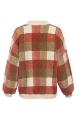 Load image into Gallery viewer, Loose Lambswool Plaid Pullover

