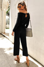 Load image into Gallery viewer, Solid Color High-Waisted Jumpsuit
