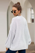 Load image into Gallery viewer, Lantern Sleeve Short Loose Sweater
