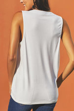 Load image into Gallery viewer, Solid Color Streetwear Sleeveless Shirt
