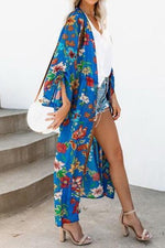 Load image into Gallery viewer, Floral Print Beach Cover Up
