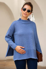 Load image into Gallery viewer, Long Sleeve Round Neck Loose Sweater
