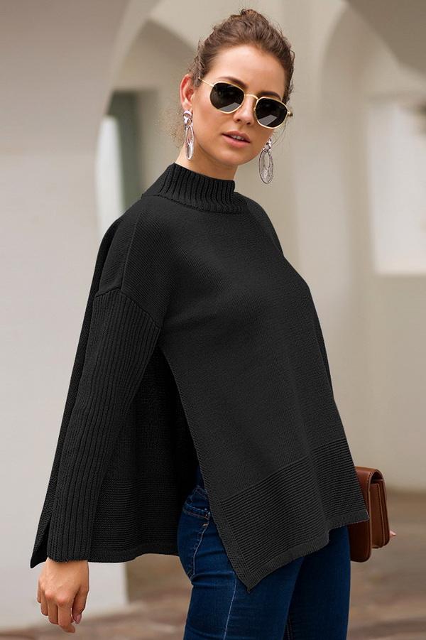 Long Sleeve Round Neck Loose Sweater