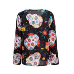 Load image into Gallery viewer, Unique Floral V Neck Top
