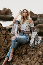 Load image into Gallery viewer, Wild Love Boho Blouse
