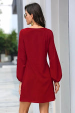 Load image into Gallery viewer, Waist Long Sleeve Dress
