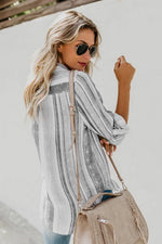 Load image into Gallery viewer, Unique Striped Shirt
