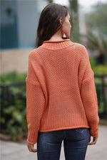 Load image into Gallery viewer, Pure Colour Commuter Loose Sweater
