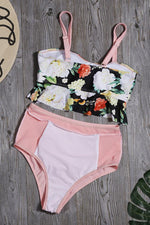 Load image into Gallery viewer, Pink Summer Bikini Set
