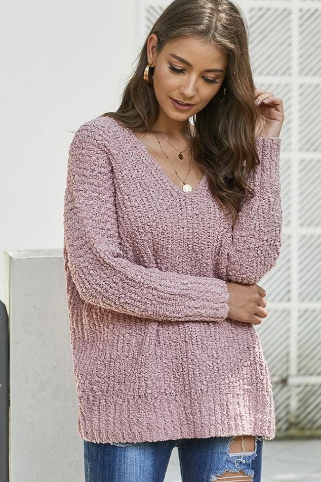 Rib Knitted Sweater