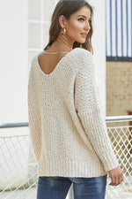 Load image into Gallery viewer, Rib Knitted Sweater
