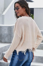 Load image into Gallery viewer, Plain Tassel Sweater
