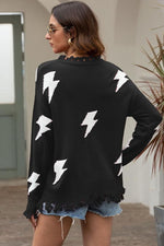 Load image into Gallery viewer, Flash Tassels Sweater - White
