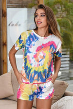 Load image into Gallery viewer, Tie Dye Casual Home Suit
