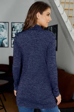 Load image into Gallery viewer, Zip Long Sleeve Sweater
