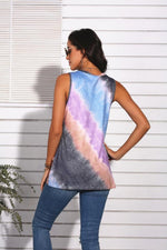 Load image into Gallery viewer, Tie Dye Gradient Sleeveless Vest
