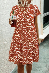 Show Your Personality Polka Dot Dress