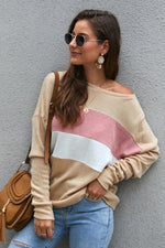 Load image into Gallery viewer, High Neck Batwing Sleeve Sweater
