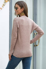 Load image into Gallery viewer, Slim Chest Cutout Cross Over Pullover
