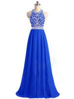 Load image into Gallery viewer, Ladies Evening Gown Prom Dress Floor Length Rhinestone Party Dress
