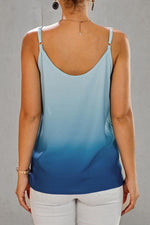 Load image into Gallery viewer, Loose V-Neck Single-Breasted Gradient Camisole
