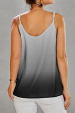 Load image into Gallery viewer, Loose V-Neck Single-Breasted Gradient Camisole
