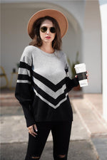 Load image into Gallery viewer, Moving Mountains Knit Sweater
