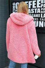Load image into Gallery viewer, Reversible Faux Lambswool Thick Jacket
