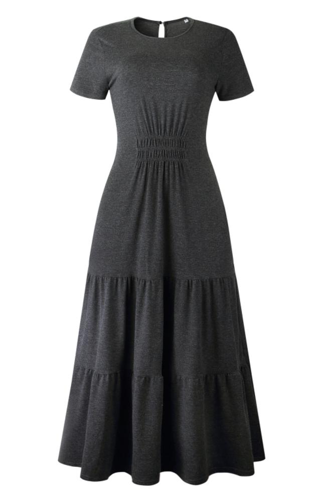 Simple Is All Pleated Dress