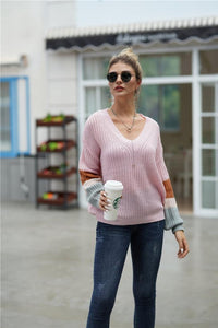Simple Round Neck Loose Sweater